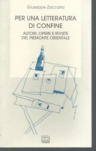 Per una letteratura di confine.Giuseppe ZACCARIA.Inter Linea CV34 - Imagen 1 de 1