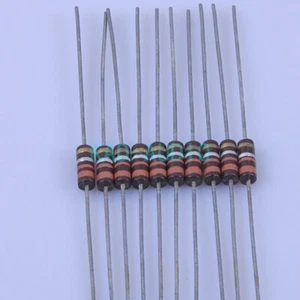 Resistencia de 1/2 W de composición de carbono vintage de 0,33 R ohmios para amplificador de audio 10 piezas - Imagen 1 de 3