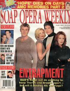 SOAP OPERA WEEKLY Jan. 25 2000 Katherine Kelly Lang Ronn Moss Hunter Tylo - Imagen 1 de 3