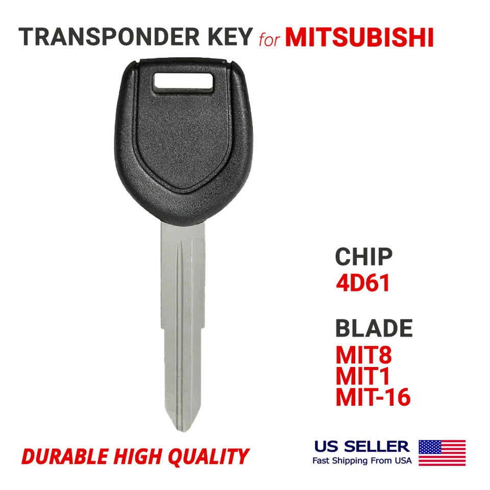 Llave transpondedor para chip Mitsubishi MIT8 4D61 MIT12-PT Foto 1 de 1