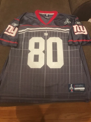 New York Giants Victor Cruz Reebok Super Bowl Jersey XL Good Condition Cover
