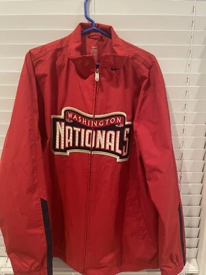 Vintage Washington Nationals Jacket AUTHENTIC Nike MLB  Men's Sz XXL - Image 1 of 4