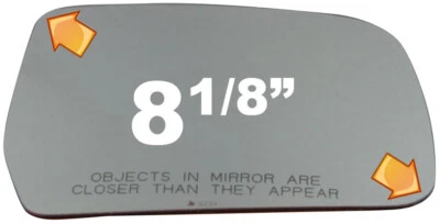 Nuevo espejo retrovisor derecho convexo de repuesto para 96-99 Toyota 4Runner sin placa de respaldo Foto 1 de 4