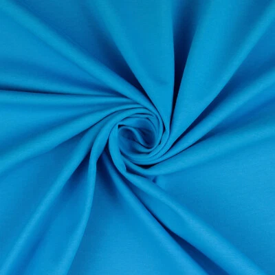 SWEATSHIRT Stoff elastisch weich Hoodies Pullover Jogginghose TÜRKIS EUR 15,98/m - Bild 1 von 3