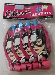 Vintage DC CATWOMAN Party Blowout Favors 1992 New In Package - Picture 1 of 2