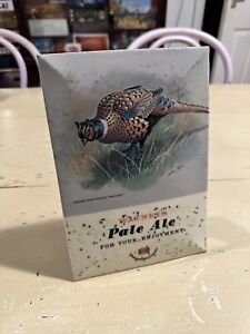 Watneys Keg Pale Ale Chinese Ring-necked Partridge Tin Showcard Sign