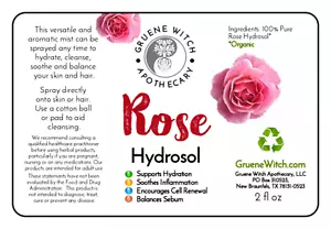 Hydrosol - Rose - Picture 1 of 1