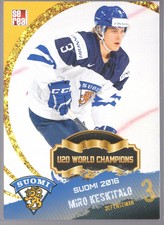 2016 Sereal IIHF World U20 Hockey Championship Team Finland - MIRO KESKITALO