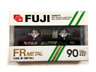 FUJI  FR METAL  90 vintage  audio cassette blank tape sealed Japan Type IV