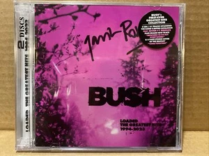 BUSH: LOADED THE GREATEST HITS 1994-2023 GAVIN ROSSDALE SIGNED/AUTOGRAPHED CD! - Bild 1 von 6