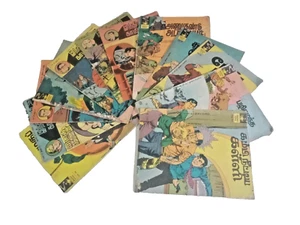 Times Of India Indrajal Comics Collection 12 Mixed Lot VTG Tamil Color 1981-1983 - Picture 1 of 13