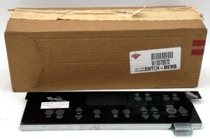 FSP WHIRLPOOL GOLD W10078570 OVEN SWITCH MEMBRANE & BOARD BLACK OVEN GENUINE - Picture 1 of 17