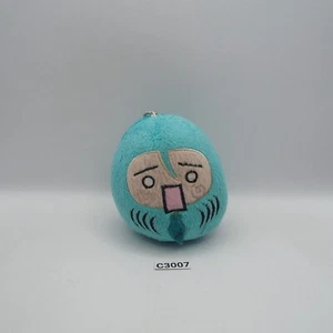 Hatsune Miku Vocaloid C3007 Levan polka Daruma Plush 3.5" Keychain Mascot Plush - Picture 1 of 7