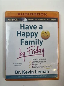 Have a Happy Family by Friday ~ KEVIN LEMAN ~ Fast Shipping !! - Foto 1 di 6