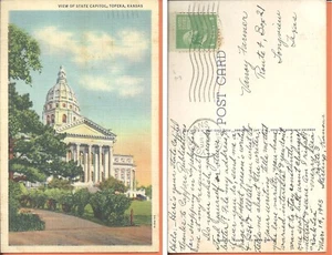 Capitolio del Estado de Kansas, Topeka, Kansas, 1945 - Imagen 1 de 1