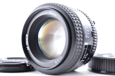 Nikon AF NIKKOR 50mm f/1.4 D Standard Prime Lens F Mount [Mint] From Japan #0234 - Image 1 of 4