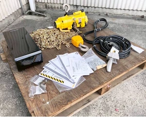 Ingersoll Rand ML1000K-2C40 VRH-1546 Pneumatic Air Chain Hoist 1 Ton 40 Ft. - Picture 1 of 23