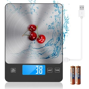 NASA-Grade 33lb Digital Kitchen Scale, Precisely Measures Grams and Ounces fo... - Picture 1 of 6