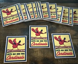 (Lot of 3) St. Louis Cardinals Vintage Classic Logo Iron On Patch Jersey Patch - Picture 1 of 5