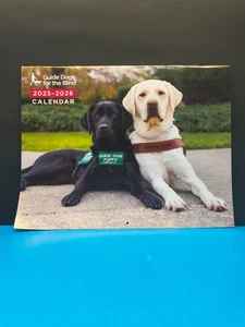 Guide Dogs for the Blind - 2026 Wall Calendar - 15 Months - Darling Dog Photos! - Picture 1 of 2
