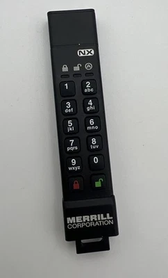 Apricorn Aegis Secure Key 64GB 256-bit AES XTS Encryptiontion USB 3.0 Drive - Image 1 of 2