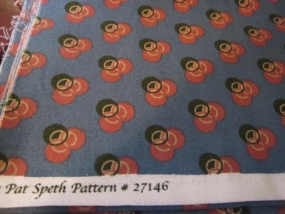 F6384, Very rare, Pat Speth, Civl War reproductions, 1/2 yard, - Image 1 of 3