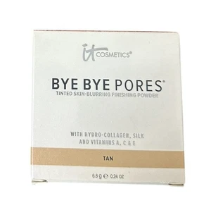 IT Cosmetics Bye Bye Pores Skin Blurring Finishing Powder TAN NEW 0.24 oz - Picture 1 of 3