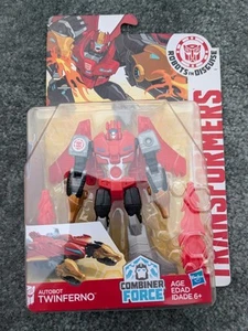 Twinferno Warrior Class Transformers Robots in Disguise RID2015 Action Figure - Picture 1 of 2