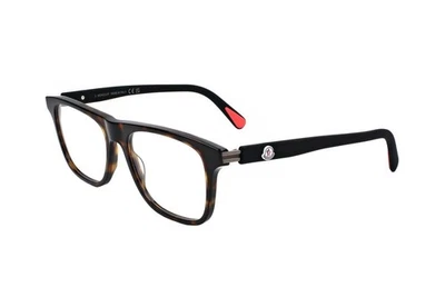Moncler ML5161 052 HAVANA 54/17/145 Men's Eyeglasses - Image 1 of 4