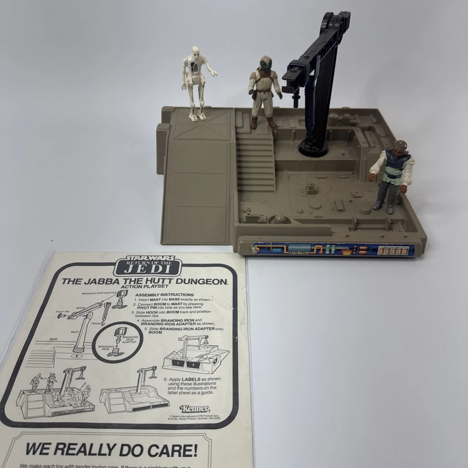 Kenner Star Wars Jabba the Hutt Dungeon 1984 juego **Incompleto** Foto 1 de 4