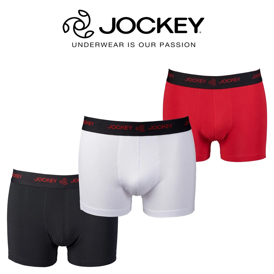 Mens Jockey 3D-innovations Boxer Short Trunk Underwear