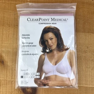 NEW ClearPoint Medical 34 Compression Gear Comfort Bra Post Surgery Recovery - Picture 1 of 7