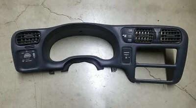 Chevrolet S10 Blazer GMC Jimmy 1998-2004 cuadro de instrumentos grafito tablero bisel Foto 1 de 4