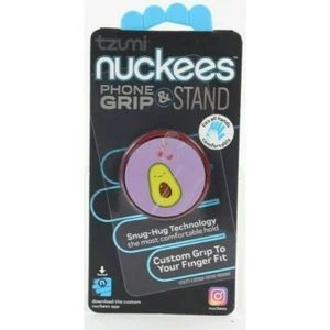 Soporte de agarre para teléfono Nuckees NUEVO tema aguacate corazones agarre y soporte para teléfono  - Imagen 1 de 2