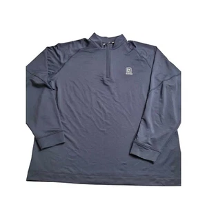 Polo Pullover Cutter and Buck CB Drytec Manga Larga TPC Scottsdale Azul Marino XXL - Imagen 1 de 5