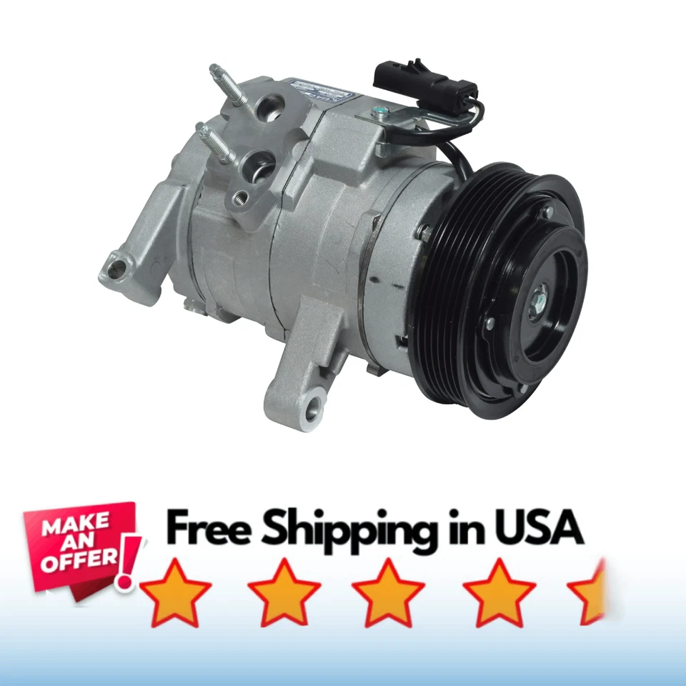 Compresor aire acondicionado apto para Jeep Commander 2006-2007, Jeep Grand Cherokee 2005-2007 Foto 1 de 1