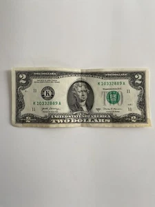 billete de 2 dolares 2017 A - Picture 1 of 3
