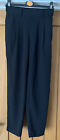 Atmosphere Trousers In Black With Elastic Waist  Womans Size 6 School