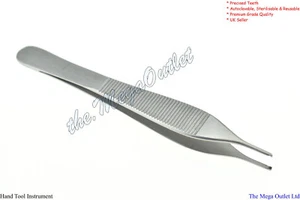 Kocher Dressing Tissue Forcep Surgical 1*2 Teeth 1.5mm Forcep Tip Quality Finish - Picture 1 of 5