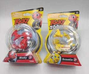 TOMY Ricky Zoom Lot of 2 different characters Ricky  Scootio NEW Collection - Picture 1 of 6