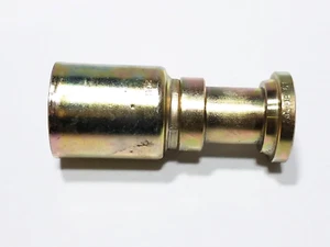 WH 20U-G20 1 1/4" Hose ID x 1 1/4" Split Flange Straight SAE Code 61 COC Fitting - Picture 1 of 6