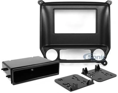 Kit de tablero de instalación DIN simple/doble Metra 99-3014G para Silverado y Sierra 2014-up Foto 1 de 4