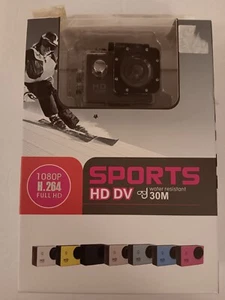 Generic 1080P 12MP Full HD USB 2.0 HDMI SJ4000 Outdoor Sports DVR Action Camera - Picture 1 of 9