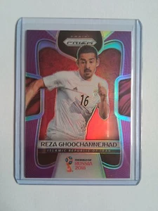 2018 Panini Prizm World Cup #114 Reza Ghoochannejhad Purple PRIZMS 26/99 - Zdjęcie 1 z 2