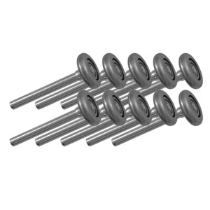 10 Ball Steel Garage Door Rollers (4 Inch Stem) (10 PACK) - Picture 1 of 2