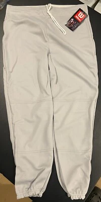 Wilson Sporting Goods Baseball Pants Youth Large Gray With Drawstring NEW (3) - Image 1 of 4