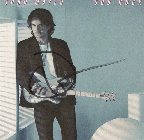 JOHN MAYER SIGNED AUTOGRAPH SOB ROCK CD BOOKLET BECKETT BAS 2 Cover