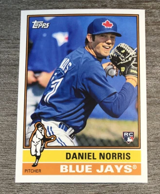 Daniel Norris RC 2015 Topps Archives Blue Jays #190 *142* - Image 1 of 2