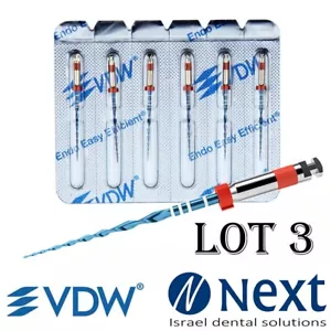Lotx3 Dental Endo Files Canal Raíz Térmico Recíproco Niti Rotary L25 R25 - Imagen 1 de 3
