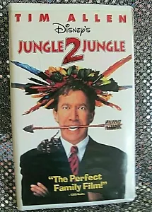 Disney's "Jungle 2 Jungle" VHS Movie In Clamshell Case Disney Tim Allen - Picture 1 of 11